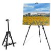 Black Aluminum Easels