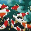 Colorful Koi Fish Animals Paint By Numbers