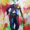 Colorful Charles Spencer Chaplin People Paint By Numbers