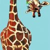 Funny Giraffe paint by numbers