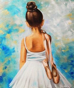 Little Ballet Dancer paint by numbers