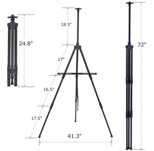 easels for paintings