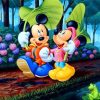 Minnie & Micky Mouse Cartoon And Animation Paint By Numbers
