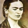 Vintage Frida Kahlo Paint by numbers