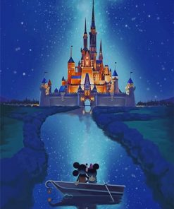 Disney Castle Paint by number