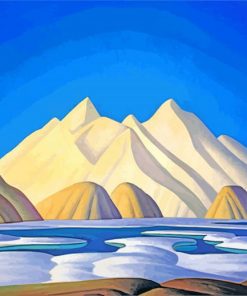 Baffin Island paint by numbers