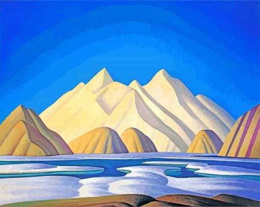 Baffin Island paint by numbers