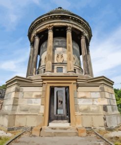 Burns Monument Hill Calton paint by numbers