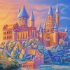 Hogwarts Castle Art paint by numbers