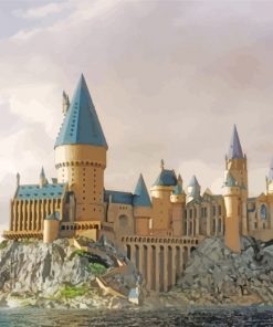 Hogwarts Castle Paint by numbers