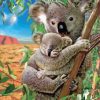 Koala And Baby paint by numbers