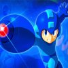 Mega Man Super Hero paint by numbers