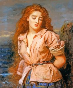 The Marty Of Solway By Millais paint by numbers