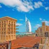 United Arab Emirates Dubai Buildings paint by numbers