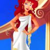 Greek Princess Megara paint by numbers