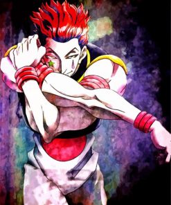 Hisoka Hunter x Hunter paint by numbers