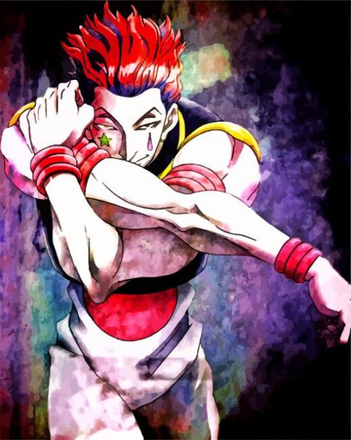 Hisoka Hunter x Hunter paint by numbers