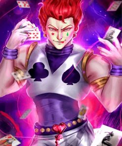 Hunter x Hunter Hisoka paint by numbers