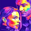 Lucifer And Chloe Pop Art