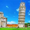 Pisa Tower paint by numbers