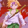 The Seven Deadly Sins Meliodas paint by numbers