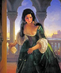 Accusa Segreta By Hayez paint by numbers