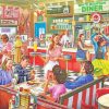 American Diner paint by numbers