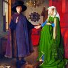 Arnolfini Portrait By Jan Van Eyck paint by numbers