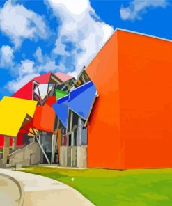 Biomuseo Panama paint by numbers