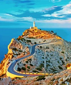 Cap De Formentor Majorca paint by numbers