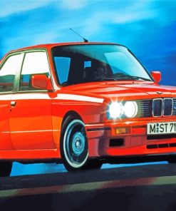 Classic BMW Car paint by numbers