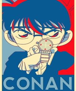 Conan Illustration paint by numbers