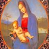 Conestabile Madonna By Raphael paint by numbers