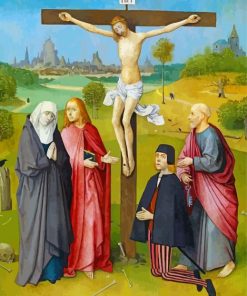 Crucifixion With A Donor Hieronymous paint by numbers