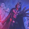 Darth Vader Character paint by numbers