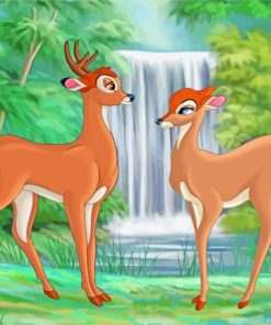 Disney Bambi Deer paint by number