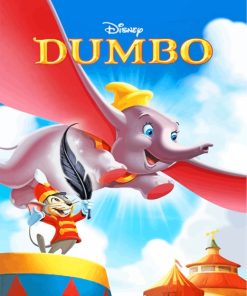 Disney Dumbo Animations paint by number