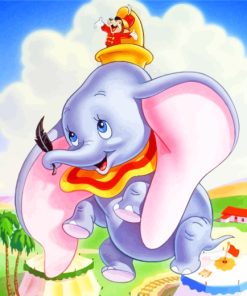 Disney Dumbo paint by number