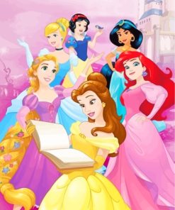 Disney Princesse paint by numbers