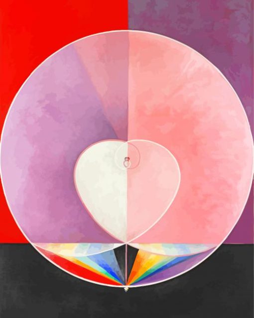 Dove No 2 Hilma Af Klint paint by numbers