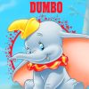 Dumbo Elephant paint by number