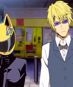 Durarara Manga paint by number