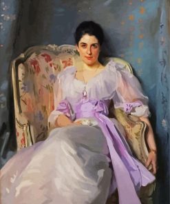 Edwardian Lady paint by number