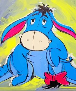 Eeyore Donkey paint by numbers