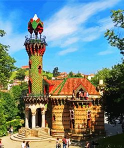 El Capricho De Gaudi paint by numbers