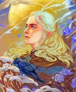 Elf Legolas Lord Of The Rings paint by number