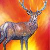 Aesthetic Elk Animal paint by numbers