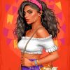 Esmeralda Disney Art paint by number