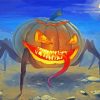 Fantasy Halloween Pumpkin paint by numbers