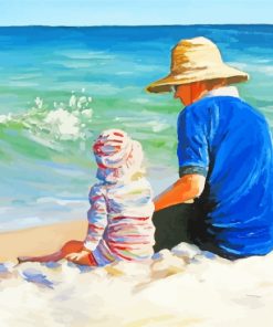 Father And Daughter paint by numbers